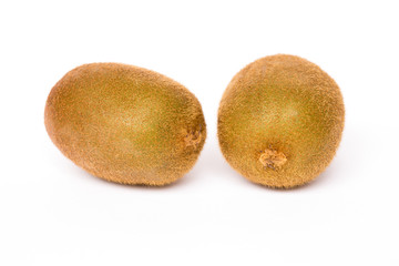 Kiwi fruit isolated on white background
