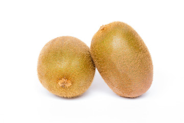 Kiwi fruit isolated on white background
