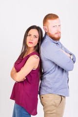 Fototapeta premium Angry couple