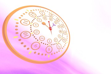 3D illustration, Zodiac signs in different versions, for illustration purposes on different subjects use.