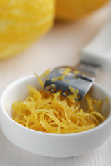 Lemon zest