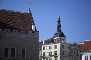 Obraz premium Tallinn town square
