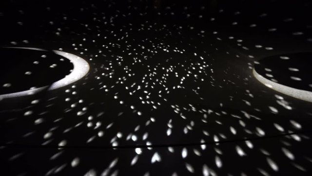 Abstract background with disco floor. Technology colorful backdrop