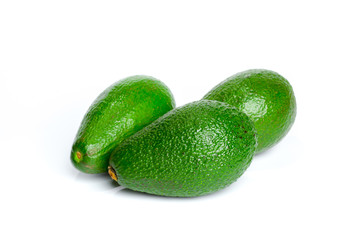Avocado isolated on a white background
