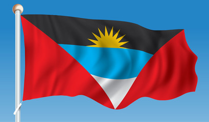 Flag of Antigua and Barbuda
