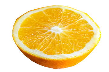 Slice of Orange isolate