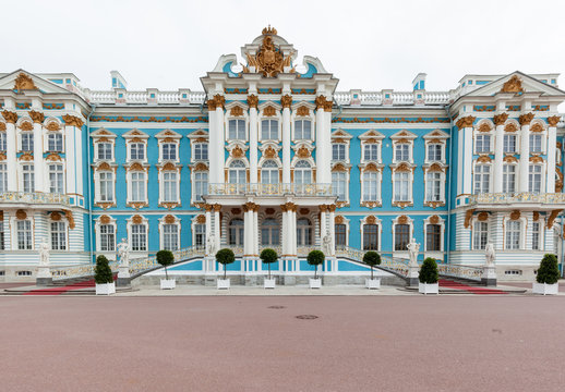 Catherine Palace in Saint Petersburg, Russia