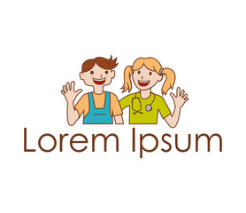 Icon for kindergartens, schools and orphanages