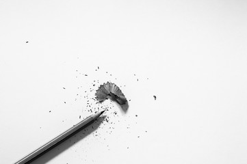 Pencil and Shavings