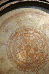 Antique copper tray 