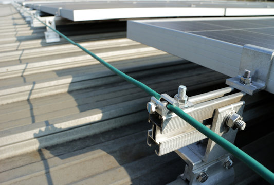 Solar PV Rooftop Grounding System