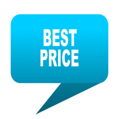 best price blue bubble icon