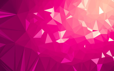 Abstract low poly background, geometry triangle