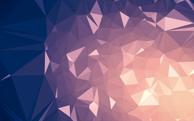 Abstract low poly background, geometry triangle