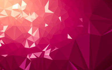Abstract low poly background, geometry triangle