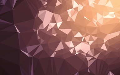 Abstract low poly background, geometry triangle