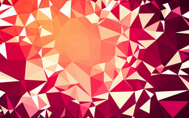 Obraz premium Abstract low poly background, geometry triangle