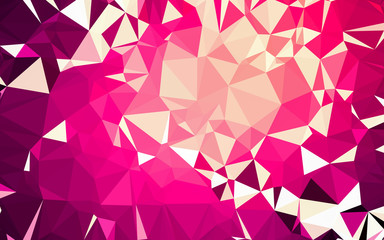 Obraz premium Abstract low poly background, geometry triangle