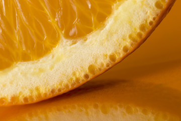 Orange slice detail