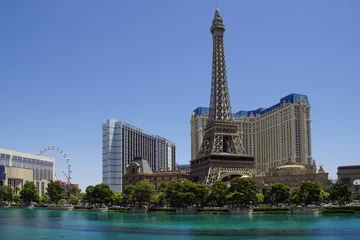 Rolgordijnen Las Vegas Eiffeltoren © MaBu