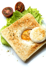 delicious sandwich with lettuce