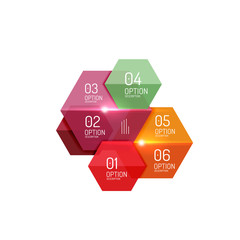 Business infographic design template