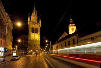 Fototapeta na wymiar Prague Nightscape