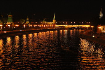 Fototapeta premium Moscow river