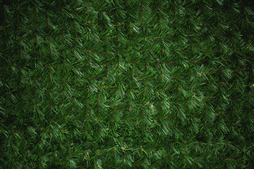 Green synthetic pine tree texture