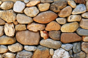 Mauer aus Steinen