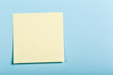 Blue Monday! - The most depression day of the Year. Yellow sticky stickers notes post-it. - 133315126