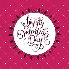 heart and love, vector postcard for Valentine's day with a beautiful image of heart and love.Valentine's day