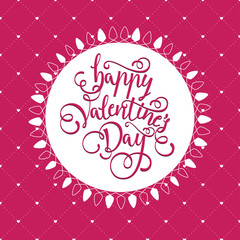 heart and love, vector postcard for Valentine's day with a beautiful image of heart and love.Valentine's day