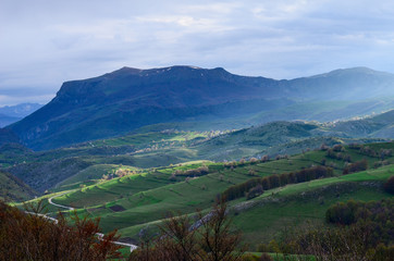 Fototapeta na wymiar Bosnian mountains