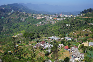 Obraz premium Haputale village on the range