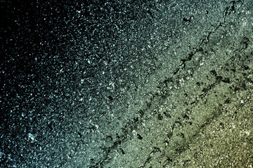 Obraz premium Water drops isolated on black