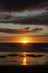 Sonnenuntergang am Meer