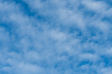 Wiispy Thin Clouds On Blue Sky