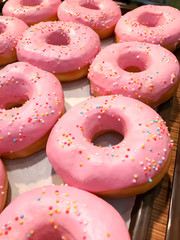 Donuts with sprinkles