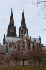 Fototapeta premium Kölner Dom, Köln, Hohe Domkirche Sankt PetrusKa