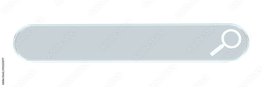 Poster digital web address search bar 3d rendering