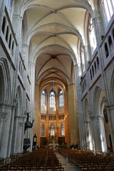 Nef de Notre-Dame de Dijon en Bourgogne, France