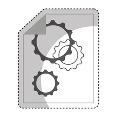 paper document file isolated icon vector illustration design