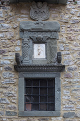 Window with ornament