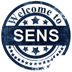 sens stamp on white background © Argus