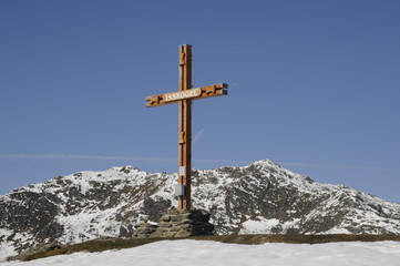 Kreuz auf dem Isskogel