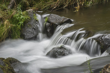Intimate Waterfall, Lundy Creek, Sierra Nevadas