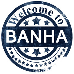 banha stamp on white background