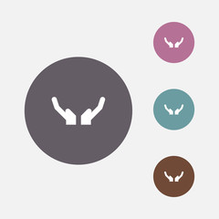 hand  vector icon