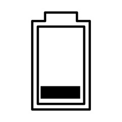 battery symbol isolated icon vector illustration design